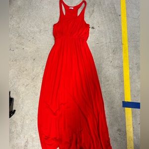 Red Maxi Dress by Tobi